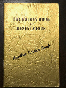 ALCOHOLICS ANONYMOUS AA - Pfau / John Doe - GOLDEN BOOK OF RESENTMENTS, 1st 1955