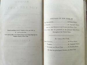FRENCH FREEMASON ANTHOLOGY, 1840-1851 - MASONIC RITES RITUALS CEREMONIES BELIEFS
