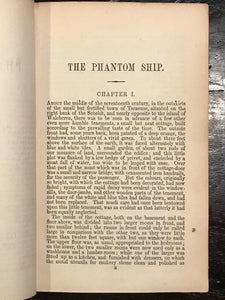 1857 - THE PHANTOM SHIP - CAPTAIN MARRYAT - THE FLYING DUTCHMAN, Gothic Horror