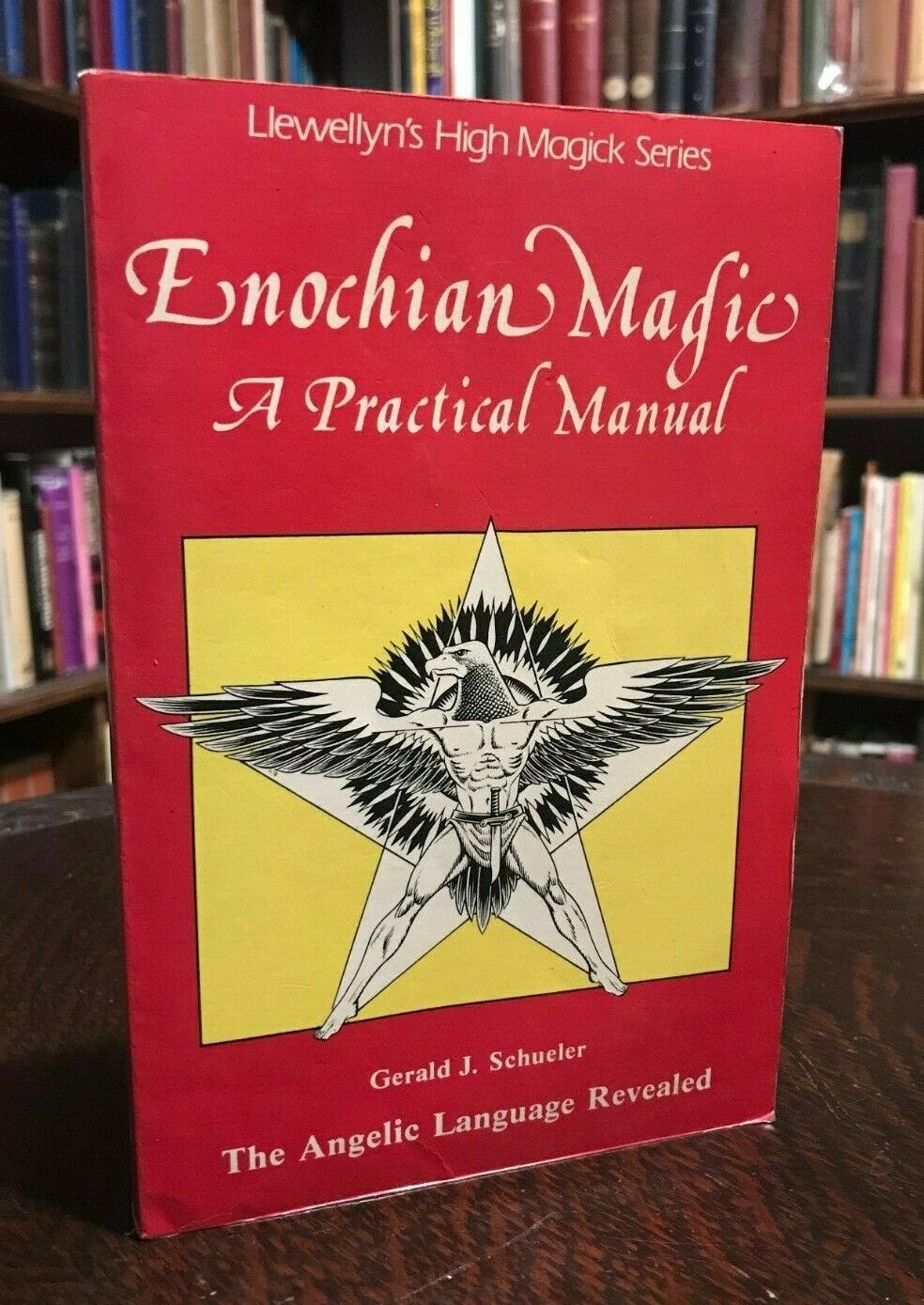 ENOCHIAN MAGIC - 1st Ed, 1985 - MAGICK GRIMOIRE ANGELIC LANGUAGE - EDITING COPY!