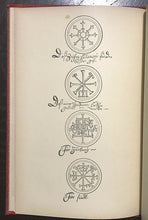 THE MAGIC SCROLL / WOODHEAD SCROLL - 1st, 1903 - SEALS MAGICK ALCHEMY MASONIC