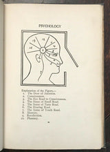 NEW LIGHT ON PSYCHOLOGY - Hull, 1st 1905 RARE PHRENOLOGY PROPHECY CHARACTER