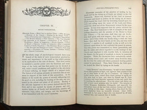 LAW OF PSYCHIC PHENOMENA - Hudson, 1898 HYPNOTISM TELEPATHY MIND CONTROL GHOSTS