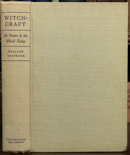 WITCHCRAFT: ITS POWER IN THE WORLD TODAY - Seabrook, 1st 1940 - OCCULT WITCHES