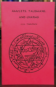 AMULETS, TALISMANS AND CHARMS - Thompson, 2006 MAGICK DIVINATION STONES FETISHES