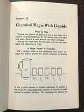 MODERN CHEMICAL MAGIC - 1959 SCIENCE CHEMISTRY ALCHEMY MAGIC TRICKS FIRE