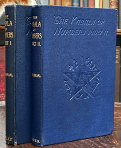 SEPHARIAL - THE KABALA OF NUMBERS, 1920 - KABALISTIC NUMEROLOGY DIVINATION