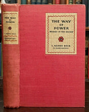 WAY OF POWER: STUDIES IN THE OCCULT - 1931 THEOSOPHY SPIRITUAL SELF-HELP
