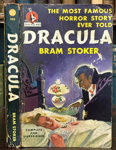 DRACULA - 1947 1st/2nd Ed Paperback - BRAM STOKER - PULP GOTHIC HORROR, VAMPIRES