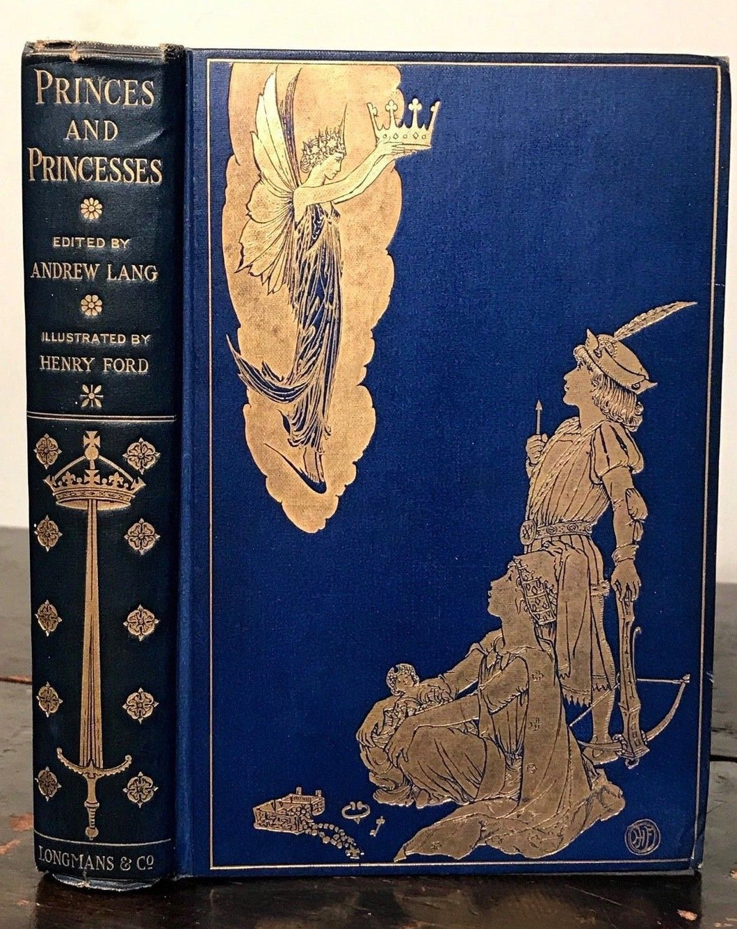 BOOK OF PRINCES AND PRINCESSES - Lang, Ford Illustrations - 1st Ed, 1908