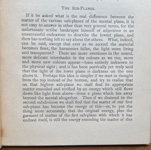 THE DEVACHANIC PLANE - Leadbeater, 1909 - THEOSOPHY, AFTERLIFE, HEAVEN, ANGELS