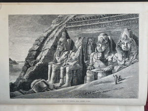 A THOUSAND MILES UP THE NILE - Edwards, 1889 - ANCIENT EGYPT EXPLORATION