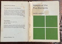 ADEPTS OF THE FIVE ELEMENTS - Anrias, 1968 - OCCULT ASTROLOGY ELEMENTAL EFFECTS