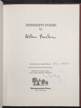 WILLIAM FAULKNER - MISSISSIPPI POEMS, LIMITED ED 301/500, 1979 - SIGNED