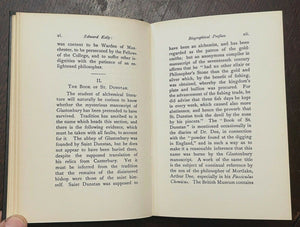 ALCHEMICAL WRITINGS OF EDWARD KELLY - A.E. Waite, 1970 - PHILOSOPHER'S STONE