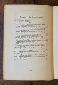 THE PARADISE OF THE HOLY FATHERS - Budge, 1st 1907 MONASTIC SAINTS MONKS DIVINE