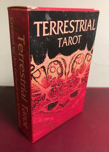 TERRESTRIAL TAROT Cards - GERHARDT, 1st 1996 - Animal Plant Alien Design, OOP