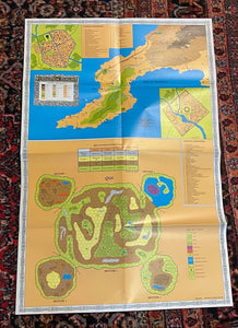 AD&D FORGOTTEN REALMS KARA - TUR TEST OF THE SAMURAI - Swan, 1st 1989 OA7 - 9258