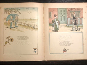KATE GREENAWAY - UNDER THE WINDOW, 1st / 1st 1885 - ILLUSTRATED Fairytales