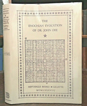 ENOCHIAN EVOCATION OF DR. JOHN DEE - 1st & Ltd Ed, 1984 MAGICK OCCULT GRIMOIRE