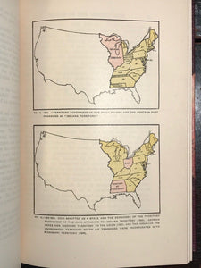 THE MAKING OF AMERICA - R. LA FOLLETTE LIMITED ED 381/1000, 1906 10 Vols Leather