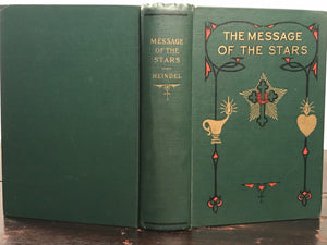 1963 - THE MESSAGE OF THE STARS by Max Heindel; ROSICRUCIAN MYSTICISM ASTROLOGY