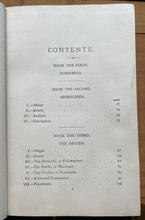 VEIL OF ISIS OR MYSTERIES OF THE DRUIDS - 1st 1917 - ANCIENT CELTS PAGAN RITES