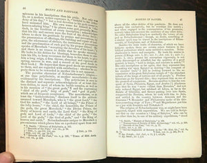 EGYPT AND BABYLON in SACRED PROFANE SOURCES - Rawlinson, 1st 1885 BIBLE HISTORY