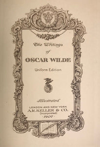 1907 THE WRITINGS OF OSCAR WILDE - Oxford UNIFORM LIMITED ED, 101/250 - 15 Vols
