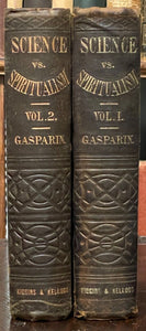 TREATISE ON TURNING TABLES - Gasparin, 1st 1857 - OCCULT SUPERNATURAL SPIRITS