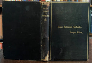 SALEM WITCHCRAFT IN OUTLINE - Upham, 1895 - WITCH TRIALS PSYCHOLOGY PERSECUTION