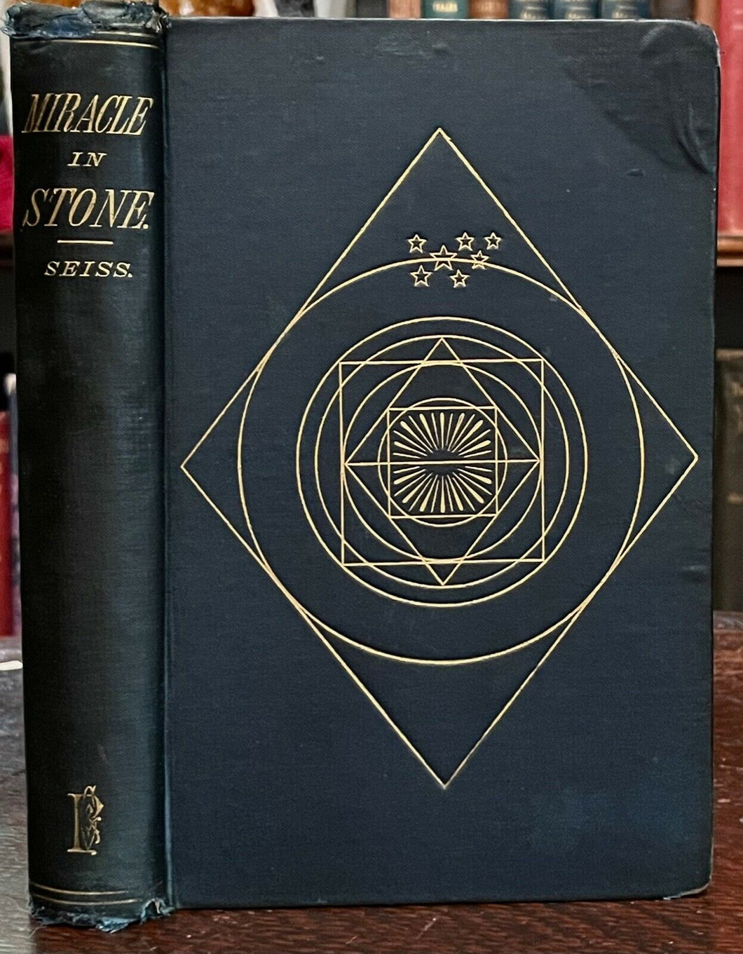 MIRACLE IN STONE OR THE GREAT PYRAMID OF EGYPT - Seiss, 1st 1877 ANCIENT OCCULT