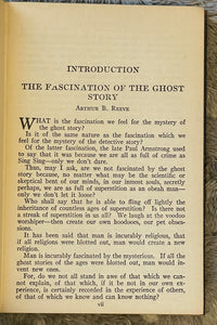 BEST GHOST STORIES- Reeve, 1921 - PHANTOMS APPARITIONS GHOSTS FAMOUS AUTHORS