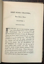 SHRI RAMA CHANDRA: THE IDEAL KING - Annie Besant, 1st 1905 THEOSOPHY RAMAYANA