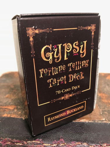 1998 - GYPSY FORTUNE TELLING TAROT DECK - Raymond BUCKLAND - VERY SCARCE, OOP