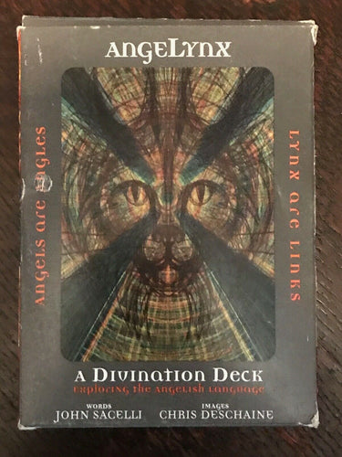 ANGELYNX DIVINATION DECK - 1st Ed, Sacelli & Deschaine - 2005 SCARCE Tarot Cards