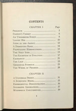 SCIENCE, EVOLUTION, AND IMMORTALITY - 1st 1927 - DARWIN SPIRIT EARTH PROPHECY