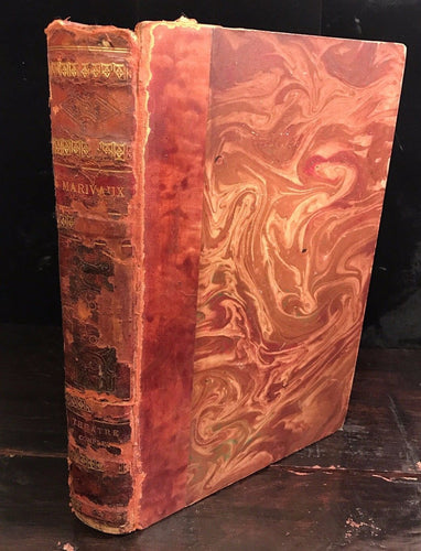 OEUVRES DE MARIVAUX, E. FOURNIER 20 HANDCOLORED PLATES, FRENCH COMEDY DRAMA 1880