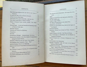 REVELATION MYTHOLOGY CORRESPONDENCES - 1st 1887 - MYTHS LEGENDS SUPERSTITION