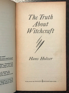 THE TRUTH ABOUT WITCHCRAFT - Hans Holzer, 1971 - WICCA OCCULT WITCHES MAGICK