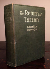 THE RETURN OF TARZAN by Edgar Rice Burroughs — A.L. Burt, 1916