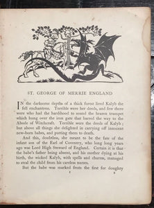 ARTHUR RACKHAM - ENGLISH FAIRY TALES - 1st Ed, 1918 ILLUSTRATED FAIRYTALES