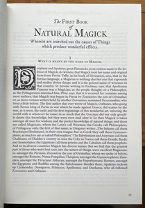 NATURAL MAGICK - Porta, Ltd Ed 250 Copies, BLACK LETTER PRESS, 2018 - WITCHCRAFT