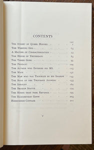 STREET OF QUEER HOUSES AND OTHER TALES - Arno Press, 1st 1976 - FANTASY OCCULT