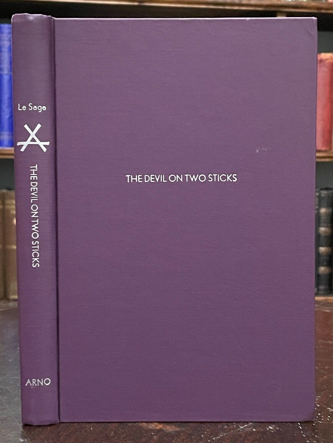 DEVIL ON TWO STICKS - Arno Press, 1st 1976 - DEMON ASMODEUS PRANKS ON HUMANS
