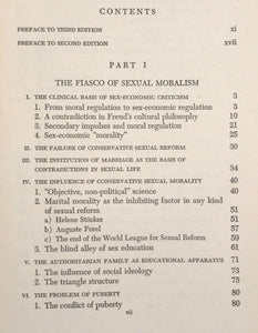 WILHELM REICH - THE SEXUAL REVOLUTION - 2nd Ed, 1945 - SEXUAL QUACK PSYCHOLOGY