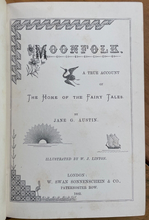 MOONFOLK - 1st Ed, 1882 - Scarce ILLUSTRATED FAIRYTALES, FAIRY REALM, FOLKLORE
