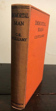 IMMORTAL MAN: STUDY OF FUNERAL CUSTOMS - Vulliamy, 1st, 1926, Burial Immortality