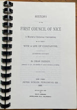 FIRST COUNCIL OF NICE: WORLD'S CHRISTIAN CONVENTION AD 325 - CHURCH CONSTANTINE