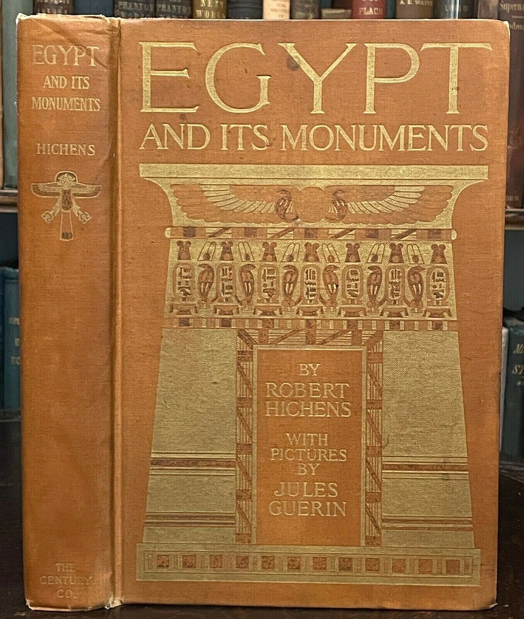 EGYPT AND ITS MONUMENTS - 1st, 1908 - ANCIENT EGYPT TEMPLES HISTORY ILLUSTRATED